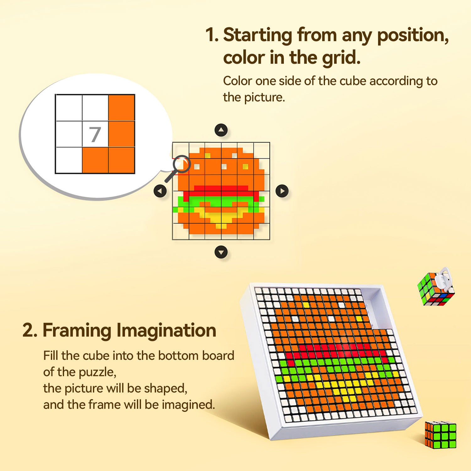 GAN328 Mosaic Cubes