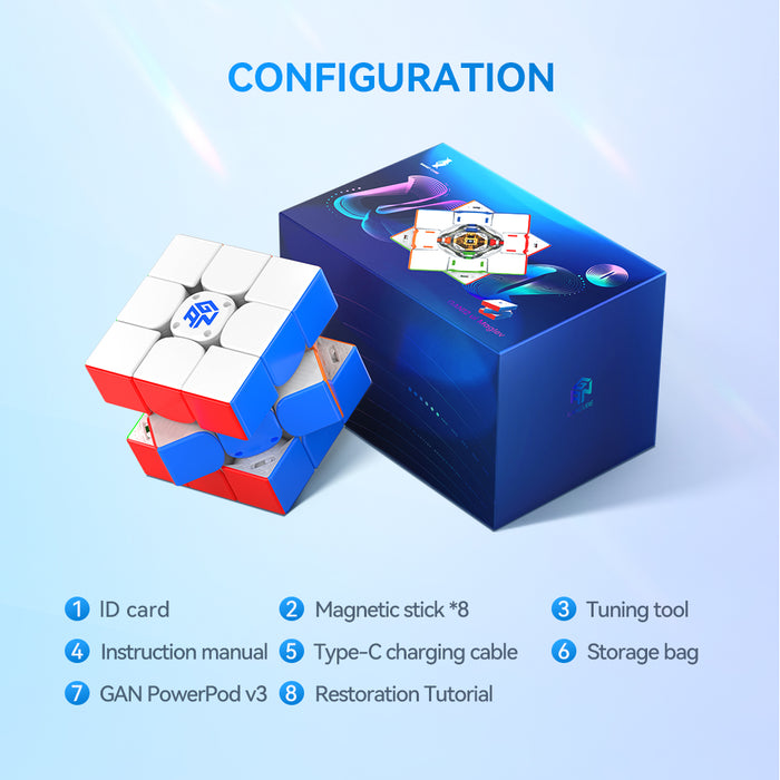 Cube intelligent Maglev GAN 12 ui