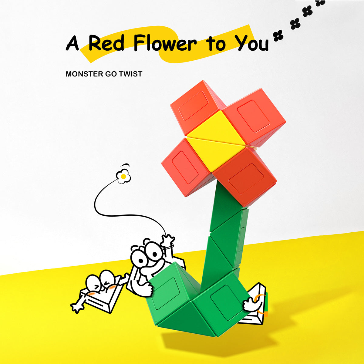 Puzzle Monster Go Flower Twist