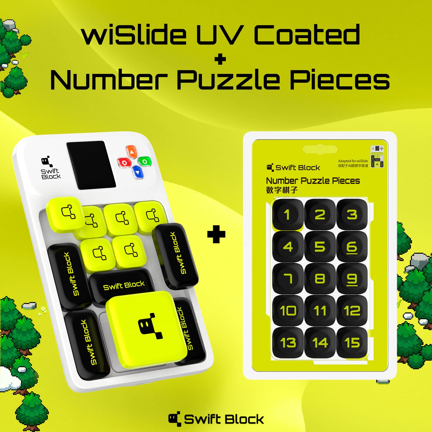 Jeu de puzzle coulissant Swift Block wiSlide Klotski